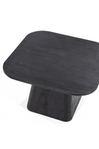 Table d'appoint carrée en bois