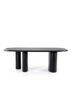 Table à manger en chêne noir