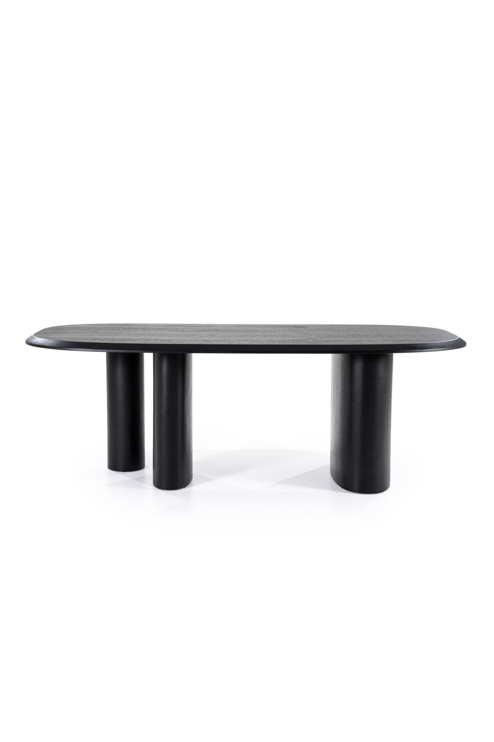 Table à manger en chêne noir