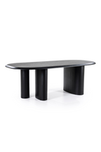 Table à manger en chêne noir