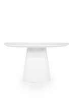 Table à manger ronde blanche