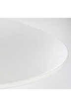 Table à manger ronde blanche