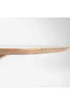 Table à manger en bois d'acacia naturel