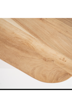 Table à manger en bois d'acacia naturel