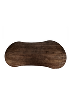 Table de salle à manger moderne en bois de manguier