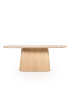 Table à manger en chêne laqué