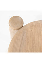 Table à manger scandinave en chêne
