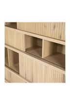 Bibliothèque en chêne laqué