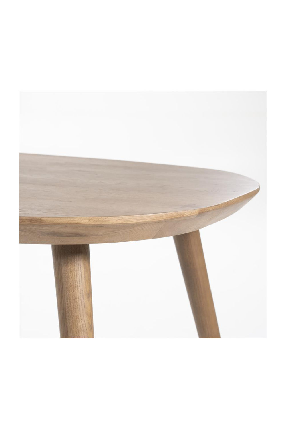 Table à manger en chêne laqué L