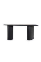 Table de comptoir en chêne noir