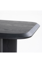 Table de comptoir en chêne noir