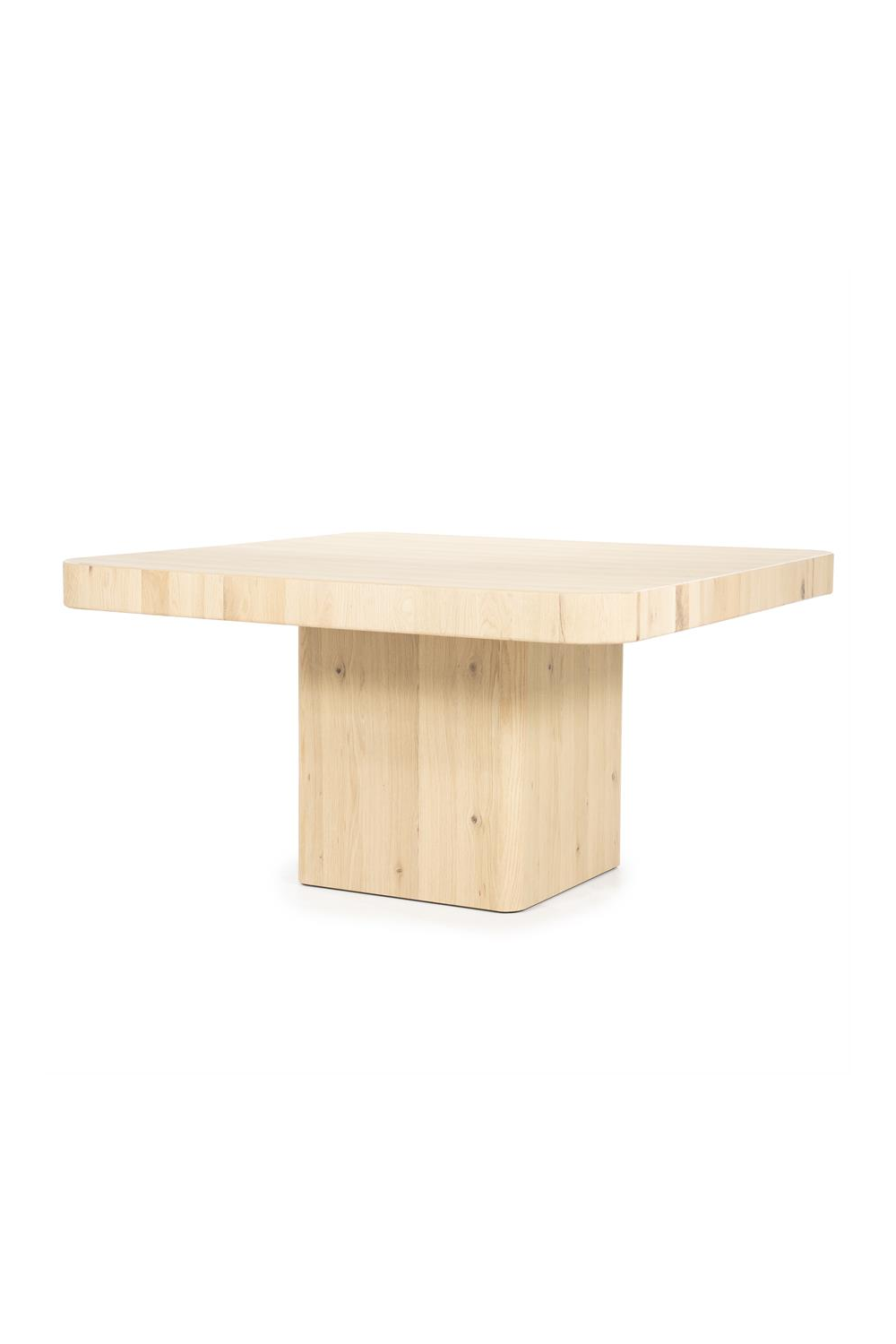 Table à manger carrée en chêne
