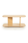 Table d'appoint en chêne laqué