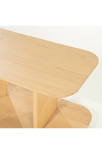 Table d'appoint en chêne laqué