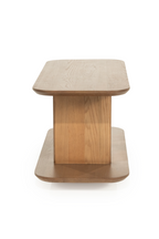 Table d'appoint en chêne laqué