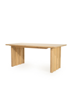 Table à manger rectangulaire en chêne S