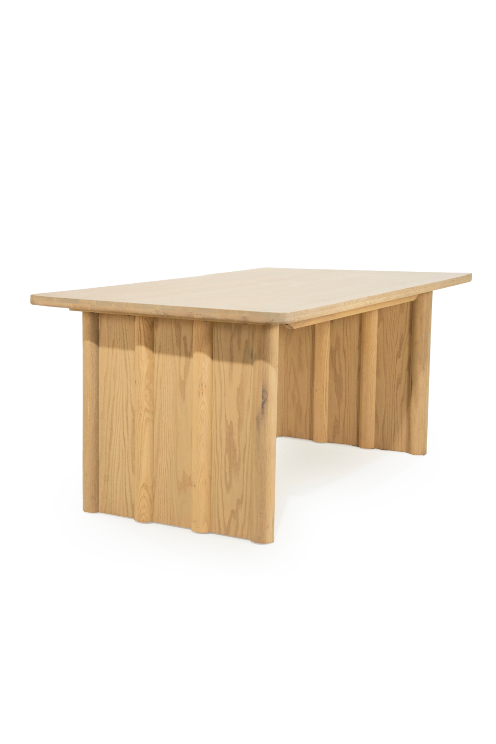 Table à manger rectangulaire en chêne S