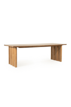 Table à manger rectangulaire en chêne M