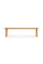 Table de salle à manger rectangulaire en chêne L