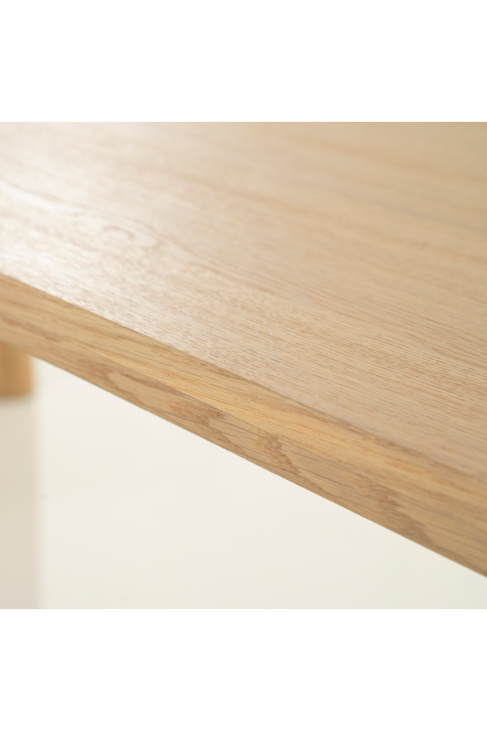 Table de salle à manger rectangulaire en chêne L