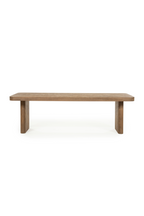 Table à manger en bois de manguier brossé