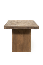 Table à manger en bois de manguier brossé