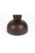 Table d'appoint en bois de manguier