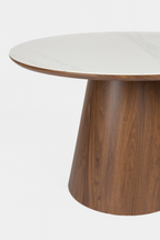 Table à manger ronde en bois