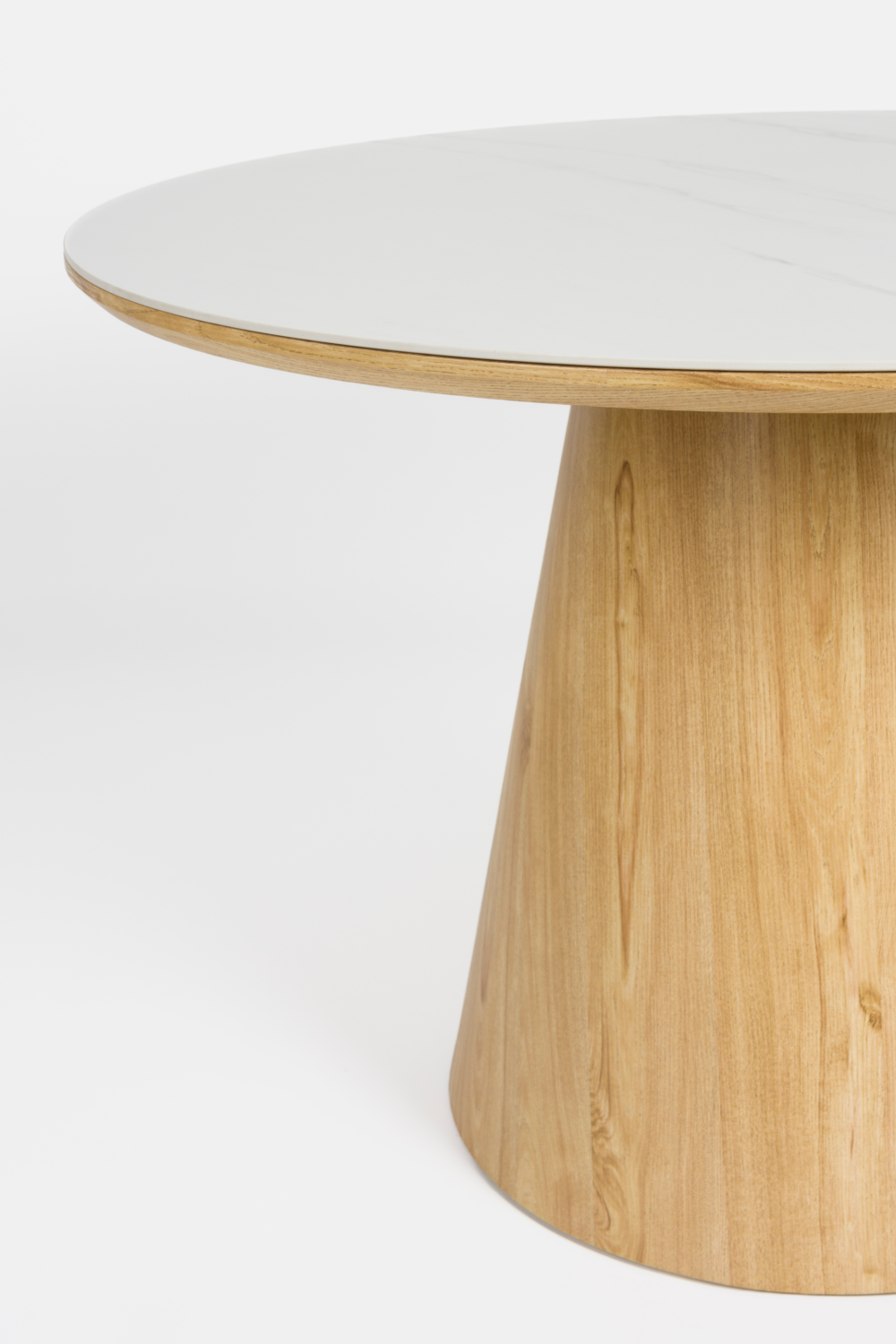 Table à manger ronde en bois