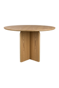 Table à manger ronde en bois