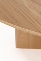 Table à manger ronde en bois