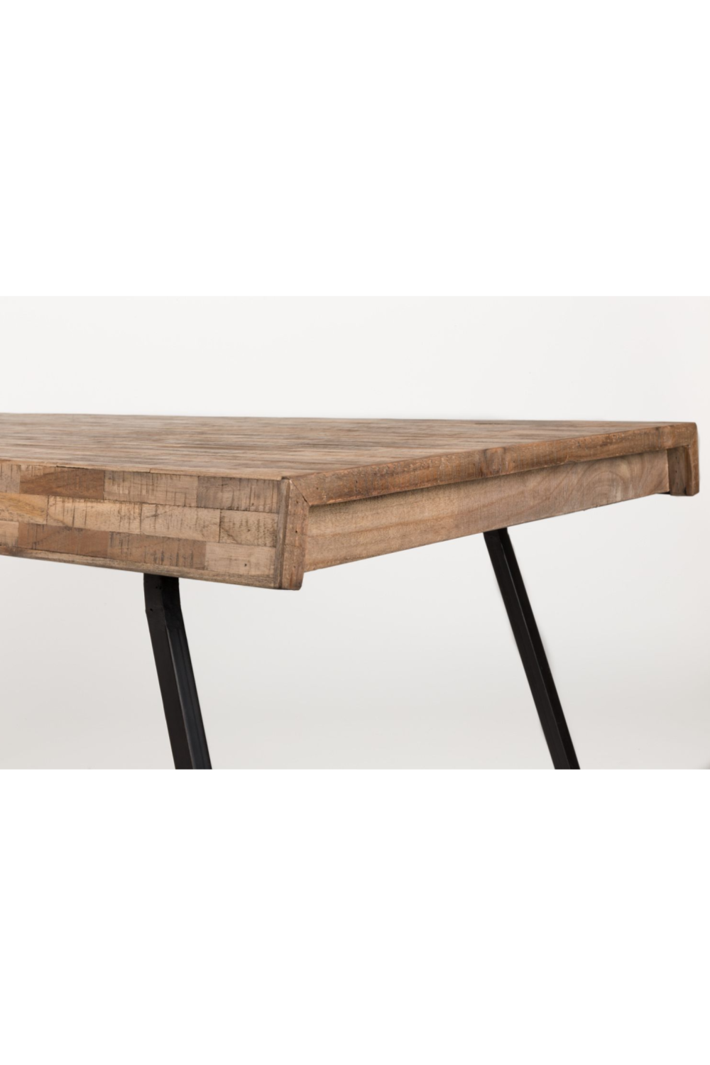 Table à manger en teck recyclé - P