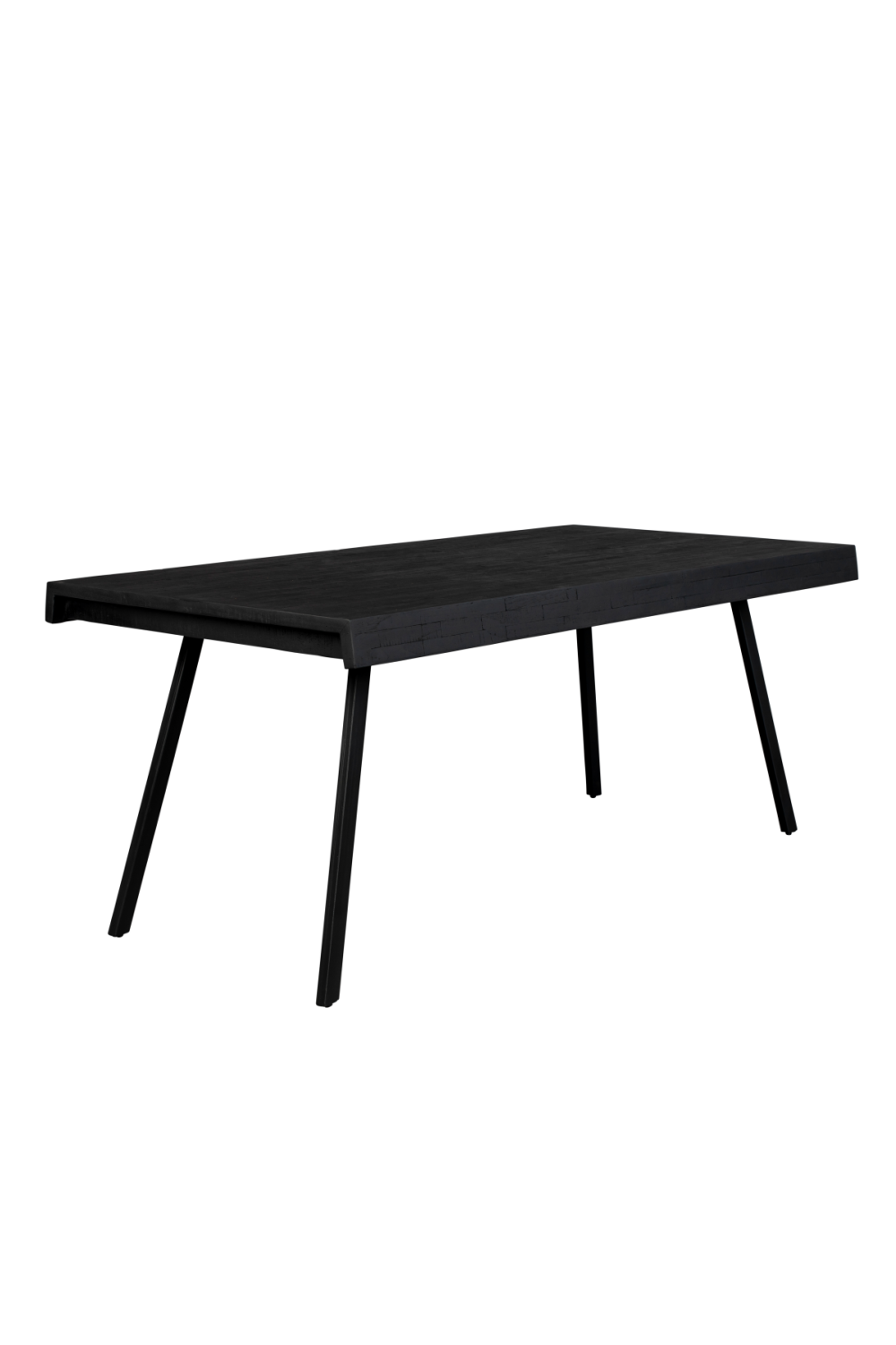 Table de salle à manger en teck noir