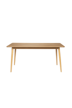 Table de salle à manger moderne en teck