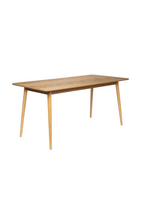 Table de salle à manger moderne en teck