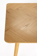 Table à manger moderne en teck