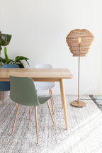 Table à manger moderne en teck