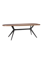 Table à manger moderne marron
