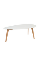 Tables d'appoint gigognes blanches (2)