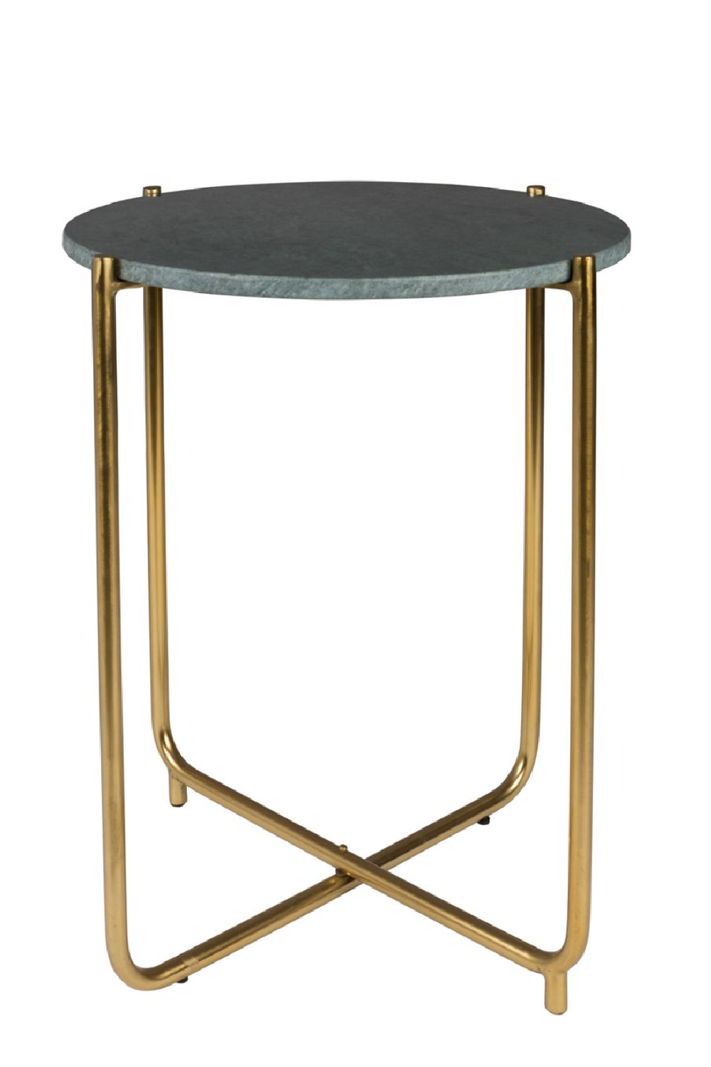 Table d'appoint en marbre vert