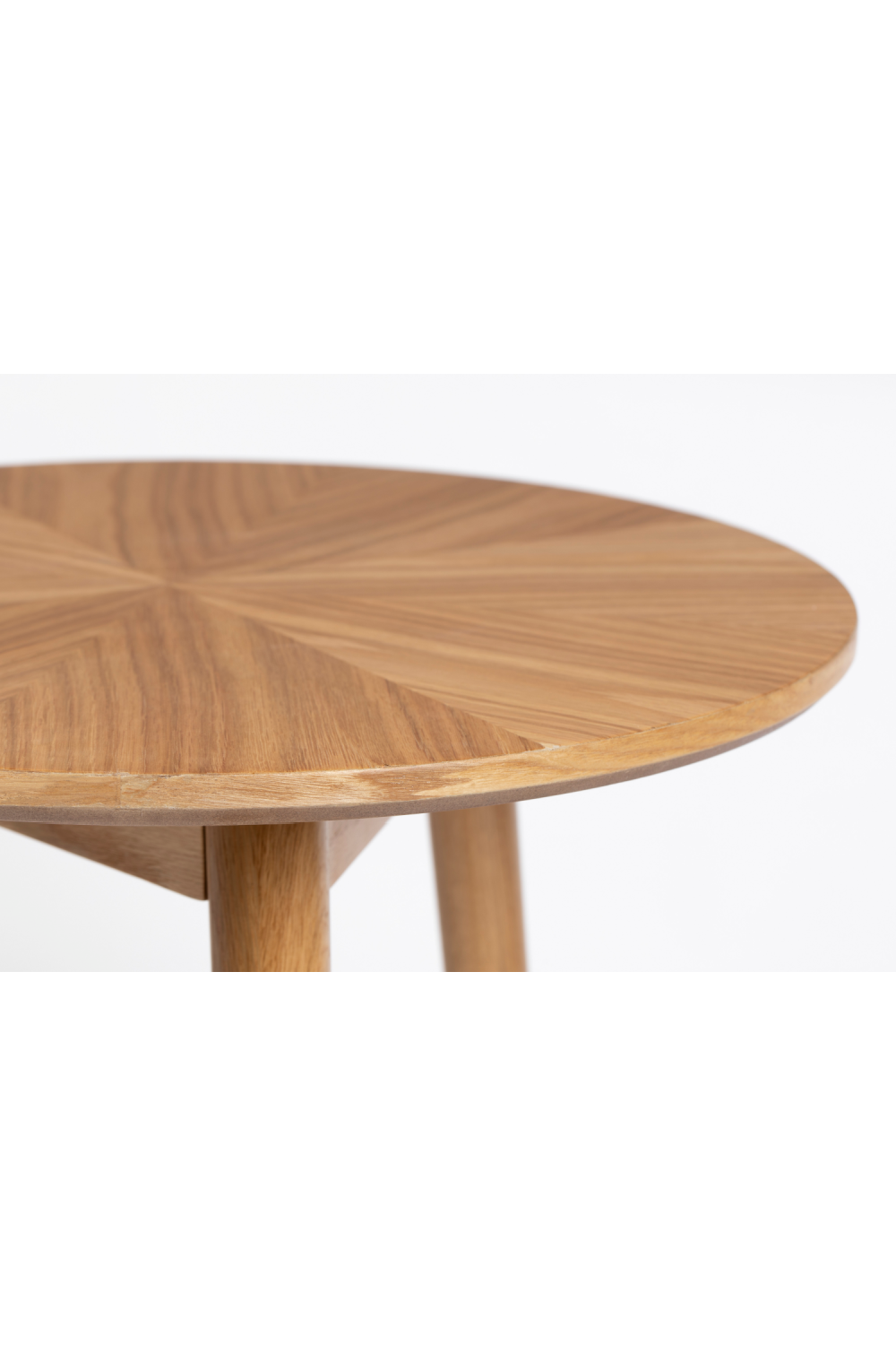 Table d'appoint ronde en bois