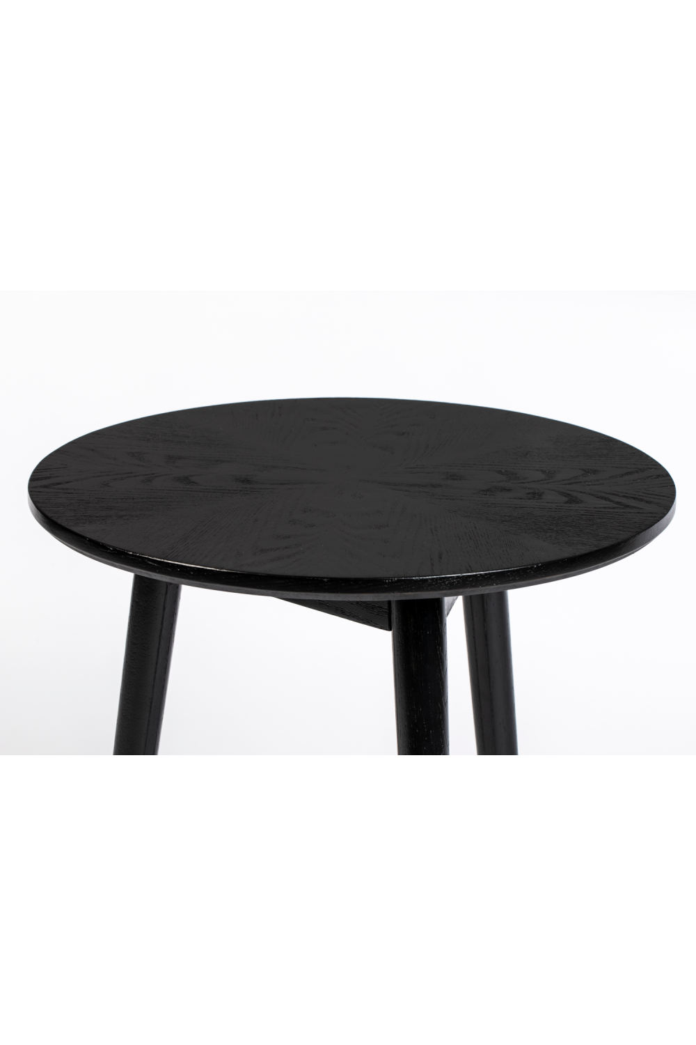 Table d'appoint tripode noire