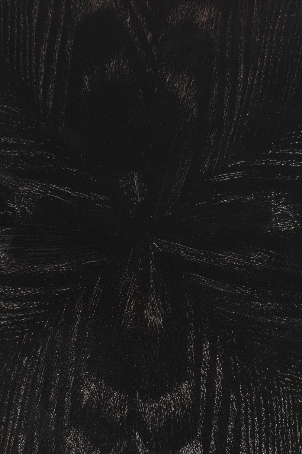 Table d'appoint tripode noire