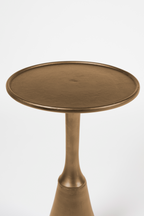 Table d'appoint antique à piètement colonne