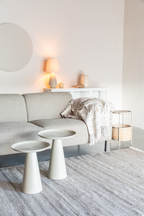 Table d'appoint piédestal minimaliste L