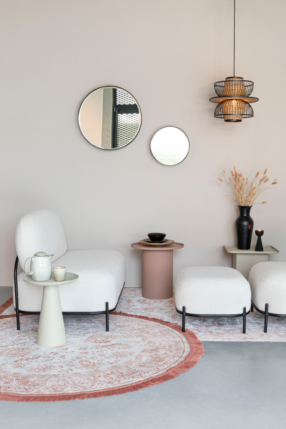 Table d'appoint ronde
