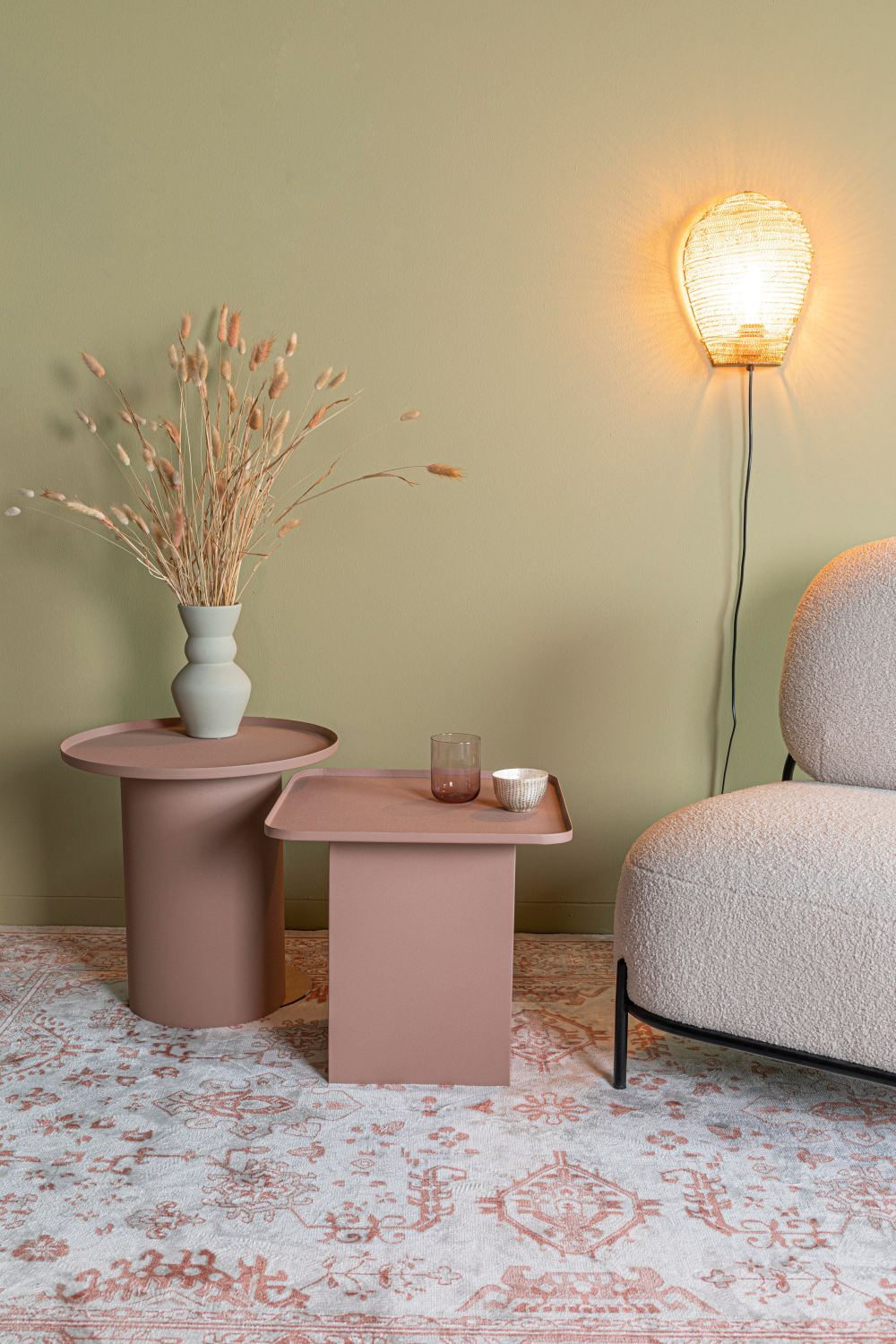 Table d'appoint ronde