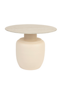 Table d'appoint moderne beige
