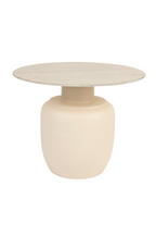 Table d'appoint moderne beige