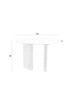 Table d'appoint en bois d'acacia